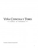 Viña Concha y Toro. Análisis 5 Fuerzas de Porter