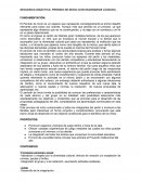 Secuencia didáctica: periodo de inicio (con escenarios lúdicos)