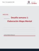 Desafío semana 1: Elaboración Mapa Mental