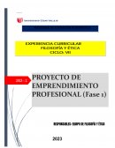 Proyecto Empredimiento. implementando la prevención de riesgos laborales