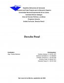 Derecho Penal I La tipicidad y atipicidad