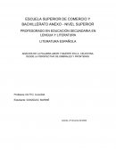 Análisis de la palabra amor y muerte en La Celestina desde la perspectiva de umbrales y fronteras