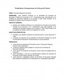 Problemáticas Contemporáneas de la Educación Primaria