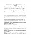 Componentes básicos de una casa