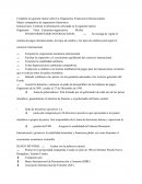 Organismos financieros internacionales