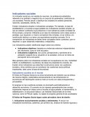 Indicadores sociales