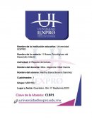 Teorías de la Personalidad