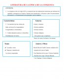 Literatura de la epoca de la conquista