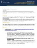 Procesos de comunicación en la educación para la salud y la comunidad que es objeto de intervención