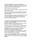 El concepto de energía