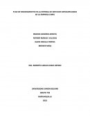 Plan de mejoramiento en la entrega de servicios Metalmecanico de la empresa CIMEC