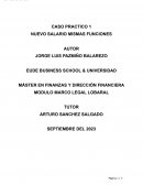 Caso practico 1 Nuevo salario mismas funciones