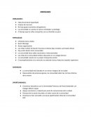 Matriz DAFO La Fraternidad de la Divina Providencia