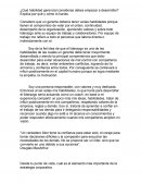 ¿Qué habilidad gerencial consideras debes empezar a desarrollar?