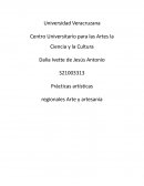 Prácticas artísticas regionales Arte y artesanía
