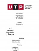 Régimen económico y empresarial