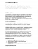Concepto de Seguridad Bancaria