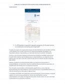 Analice su percepción acerca del emprendimiento