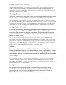 Psicología organizacional y del trabajo