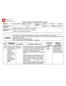 Planificación unidad de aprendizaje matemàtica 4º basico