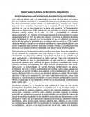 Desechables a base de residuos orgánicos