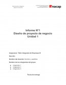 Diseño de proyecto de negocio