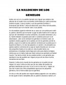 La maldicion de los gemelos