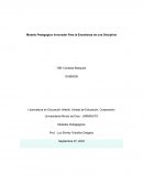 Modelo Pedagógico Innovador Para la Enseñanza de una Disciplina