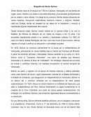 Biografía de Simón Bolívar