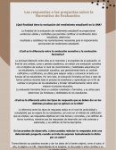 Las respuestas a las preguntas sobre la Normativa de Evaluación