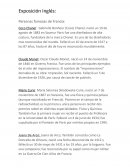 Personas famosas de Francia