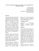 Efecto de la asociación de las empresas que compiten en el sector agroindustrial del departamento del Huila