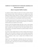 La importancia de la formación ciudadana en la democracia mexicana