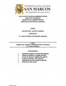Cambio del sistema administrativo contable