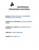 Construccion del conocimiento matematico en la escuela