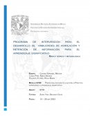 Necesidades especiales