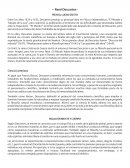 Investigación personal para la clase de René Descartes