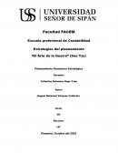 Estrategias del planeamiento del libro "El arte de la Guerra"