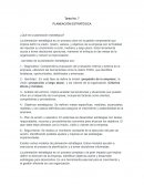 ¿Qué es la planeación estratégica?