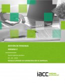 Tarea semana 2 gestion de personas