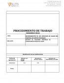 Procedieminto de tabiqueria seca