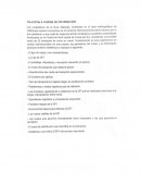 Tipo de carga y sus características