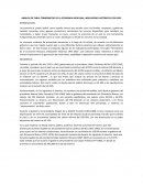 Análisis de tabla termómetro de la economía mexicana, indicadores históricos 1935-2021