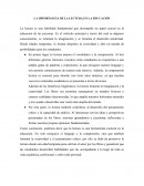 La importancia de la lectura en la educación