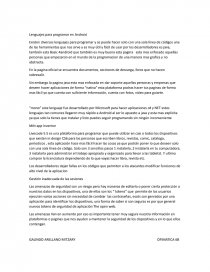 Lenguajes para programar en Android. Página 1