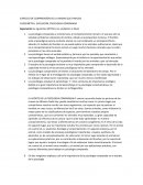 Ejercicio de comprensión de la unidad que finaliza filogenética, evolución, psicologia comparada