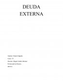 Deuda externa