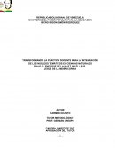 Transformando la práctica docente para la integración de los núcleos temáticos en ciencias naturales