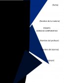 El Derecho Corporativo