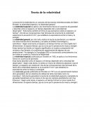 Teoria relatividad